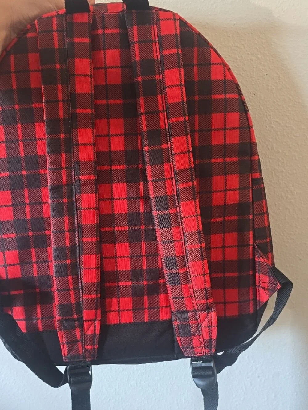 Maker Wead Red Buffalo Checkered Backpack